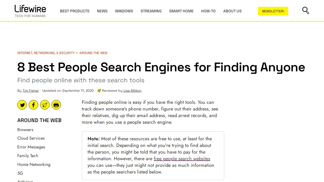 8 Best People Search Engines You Can Use to Find Anyone - Lifewire